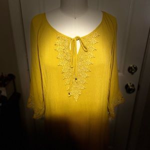 Yellow dress